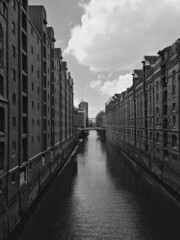 Fototapeta premium Hamburg - Speicherstadt