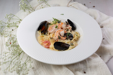 pasta with mushrooms and cheese