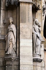 Great gothic church of Saint Germain l´Auxerrois in Paris, France