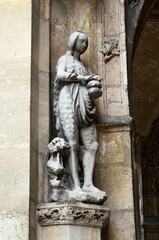 Great gothic church of Saint Germain l´Auxerrois in Paris, France