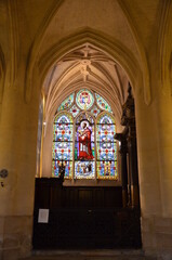 Great gothic church of Saint Germain l´Auxerrois in Paris, France