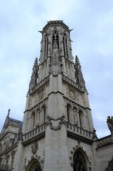 Fototapeta na wymiar The Saint Jacques Tower in Paris, France