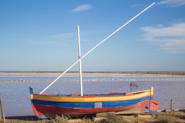 la barque catalane à Gruissan © Katy