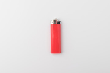 gas lighter on a white background