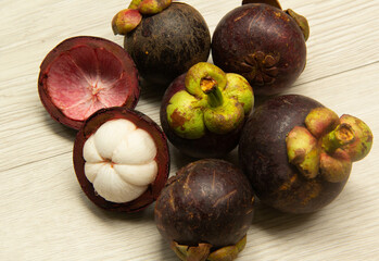 Mangosteen is the queen of fruits