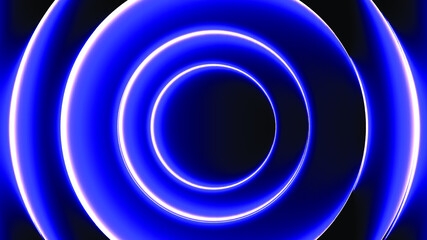 blue neon background and light background