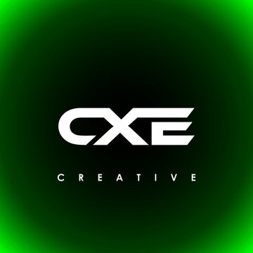 CXE Letter Initial Logo Design Template Vector Illustration