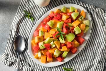 Healthy Homemade Melon Salad