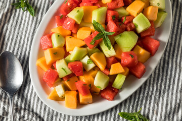 Healthy Homemade Melon Salad