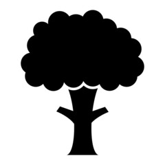 Vector Tree Glyph Icon Design