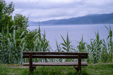 bench on the sea