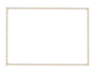 abstract artistic creative floral  golden border