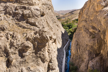 The Şuğul canyon in the Gürün district of Sivas province. TURKEY