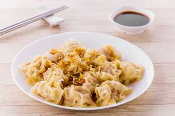 Pork shumai favorite breakfast Asia food