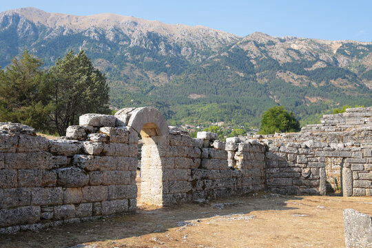 ancinet greek  theater of dodoni in ioannina perfecture  greece