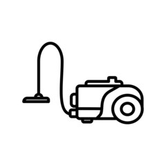 Vaccume Vector Line Icon Design