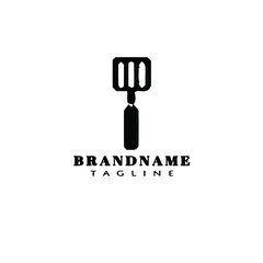 Fototapeta premium spatula logo icon template modern vector illustration