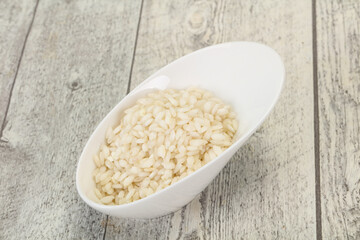 Arborio rice for Italian risotto
