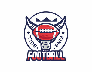 Football logo for all types of teams and events