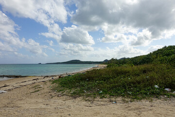 Fototapeta na wymiar Inoda Beach in Ishigaki island, Okinawa, Japan