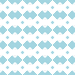 Ble geometric seamless pattern. Vector illustration.