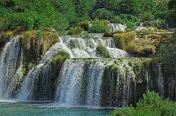 Krka River Waterfall Croatia