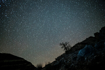Estrella fotografia nocturna via lactea night photography stars