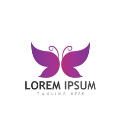 Beauty Butterfly icon design