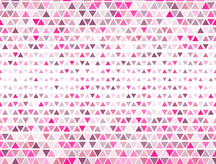 Dynamic triangles halftone vector. Fade triangular shapes cover backdrop. Random