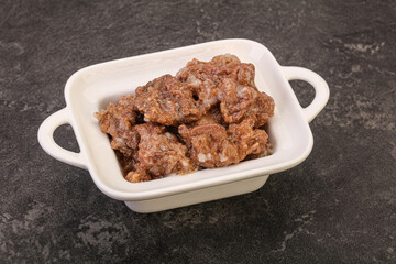 Gurmet venison stew with spices