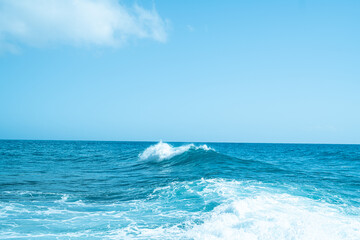 Wellen an Atlantikküste 