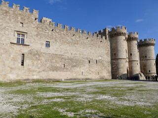 The Palace of the Grand Masters of the Order of St. John in Rhodes Town, Rhodes, Greece