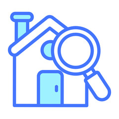 home Inspection icon,  real estate  web and mobile icon