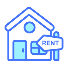 House For Rent icon,  real estate  web and mobile icon