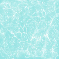 transparent blue water top view illustration imitation