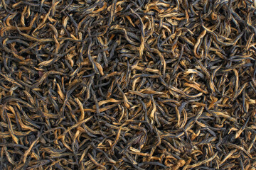 Red black tea cha dried leaves Chinese tea ceremony 