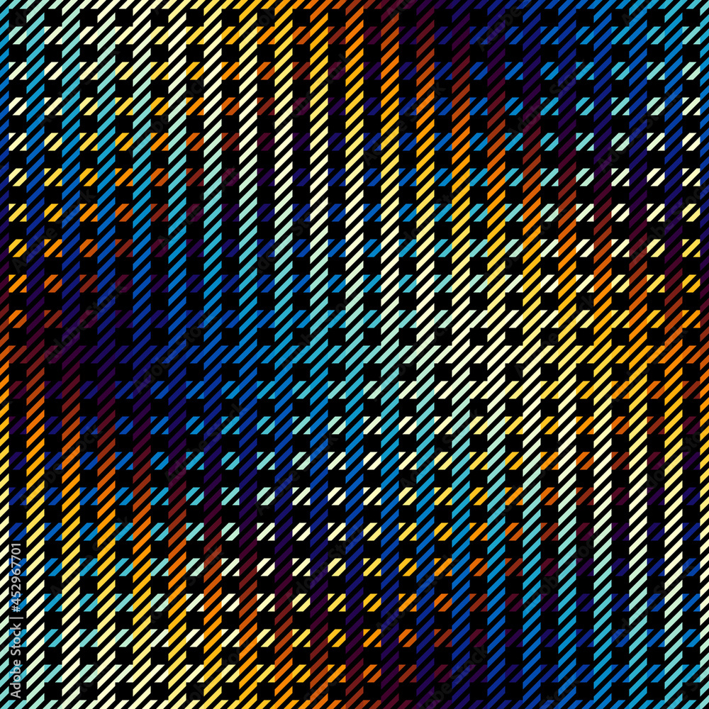 Poster Geometric abstract pattern in low poly style.
