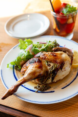 ロティサリーチキン　ローストチキン