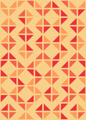 Abstract Geometric Pattern generative computational art illustration