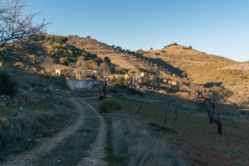 dirt road in the mountain