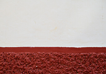 Two colours street wall background