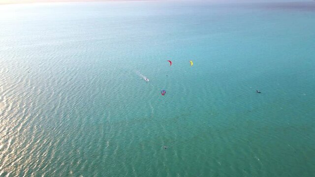 KITESURF in the Paracas Reserve in Peru