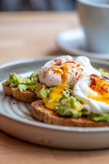 Toast and Poached Eggs