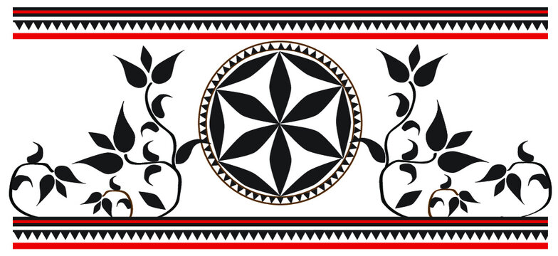 folklor g&oacute;ralski, parzenica, rozeta 