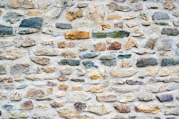 Texture ou arrière-plan sur un mur en pierre