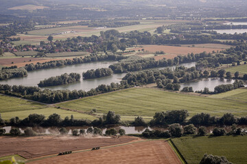 the landscape of region in Germany