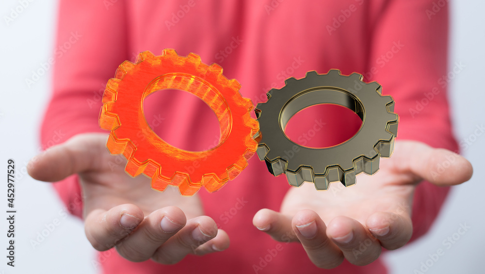 Poster Engineering And Design Image gears