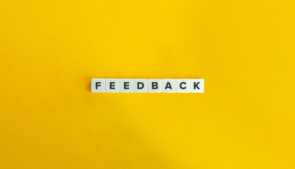 Feedback Word and Banner.