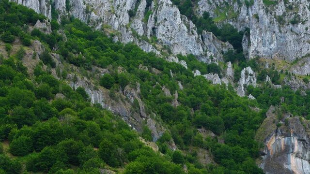Mountains in the Vegalion area between Las Salas and Cremenes. In the surroundings of the river Esla and the Pico Jaido. Picos de Europa Regional Park. Leon province. Castilla y Leon, Spain, Europe