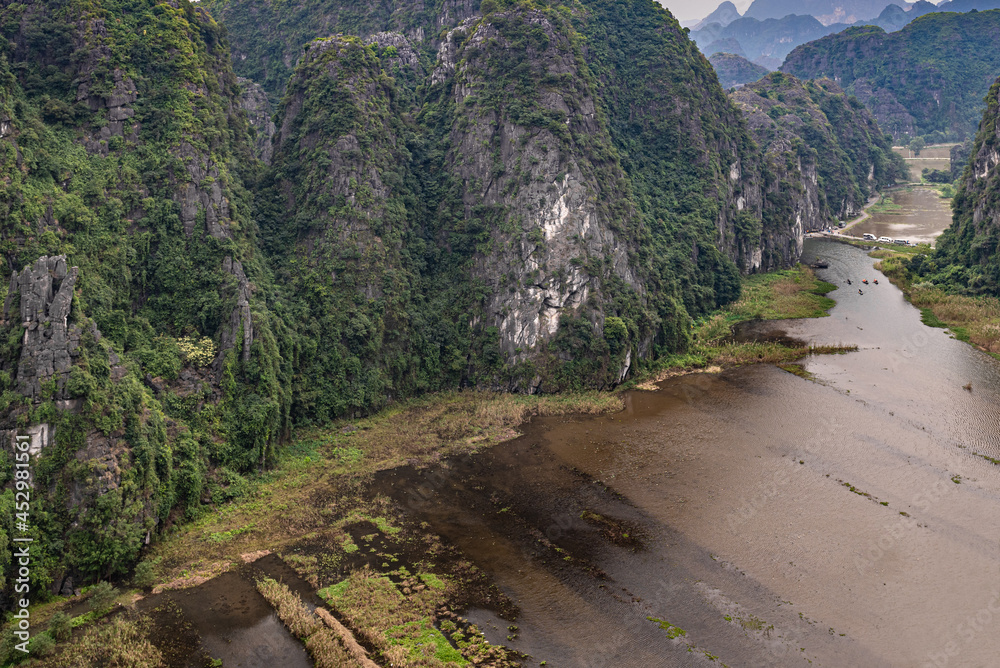 Poster Nihn Bihn (Tam Coc) landscape